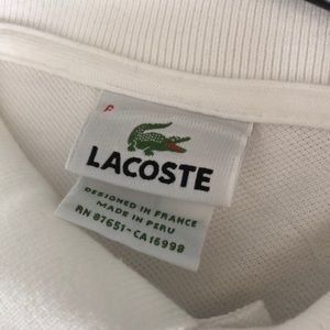 Lacoste Mens Long Sleeve Polo Shirt